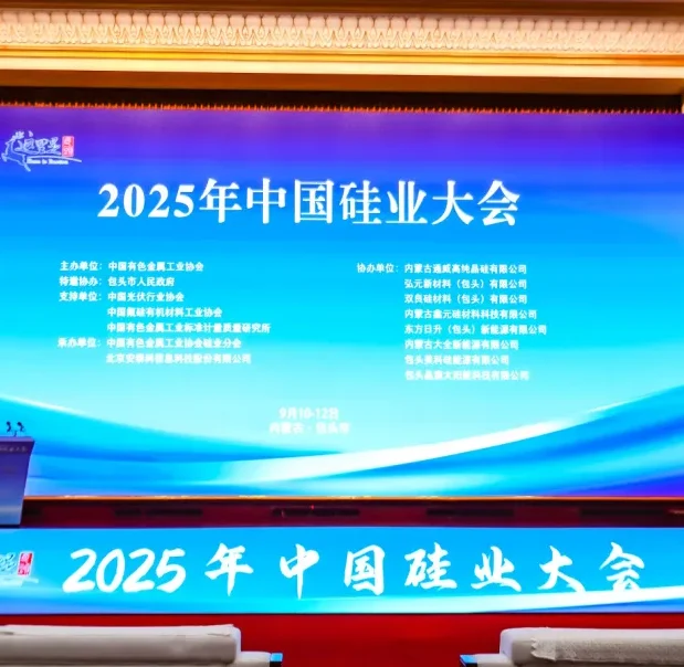 Совместно с индустрией, вместе с зеленым развитием | Сифан защита окружающей принял участие в Конференции по кремниевой промышленности Китая 2025 г.